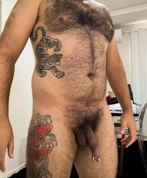 Hairy and pierced 