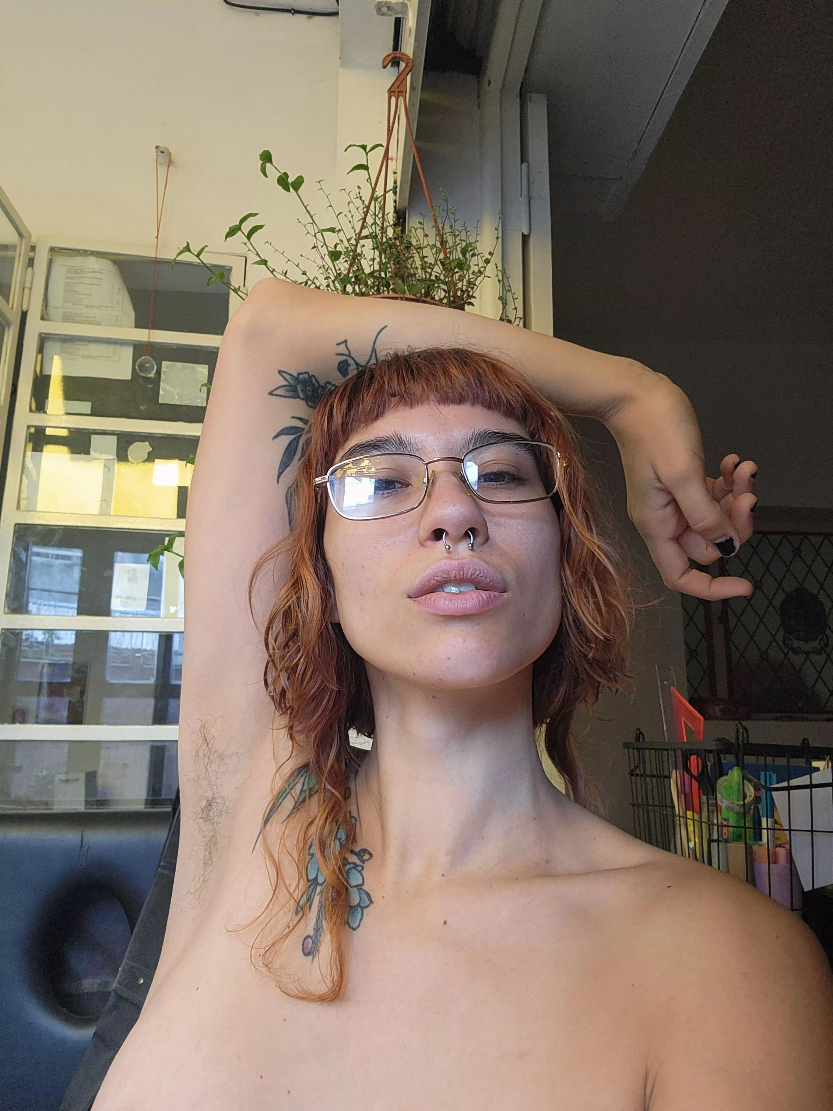 i love being naked around my house 