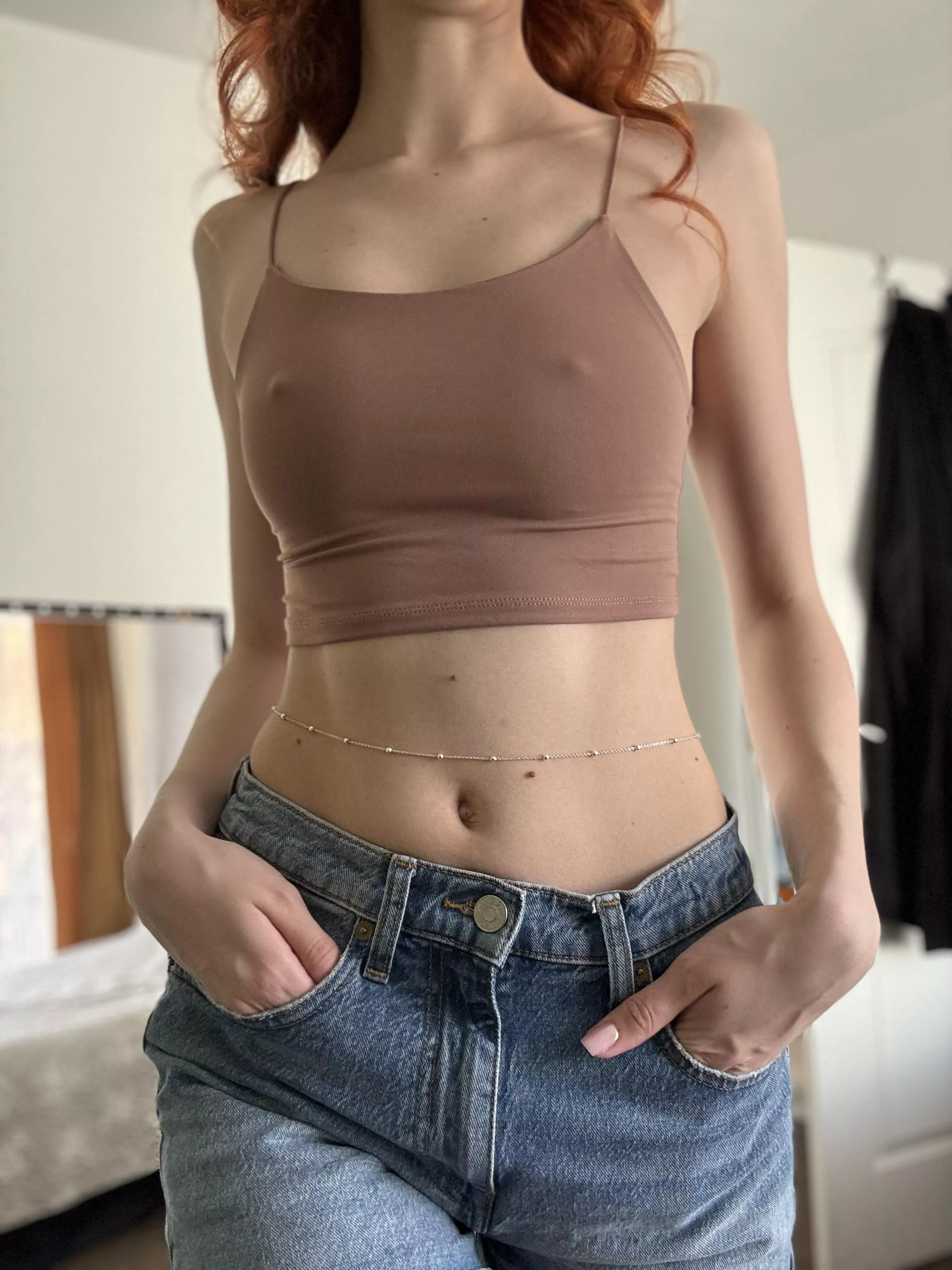 I’m so proud of them that I stopped wearing bras