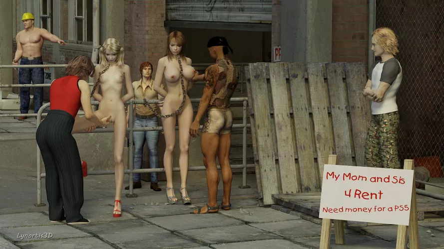 Mother and daughter for rent