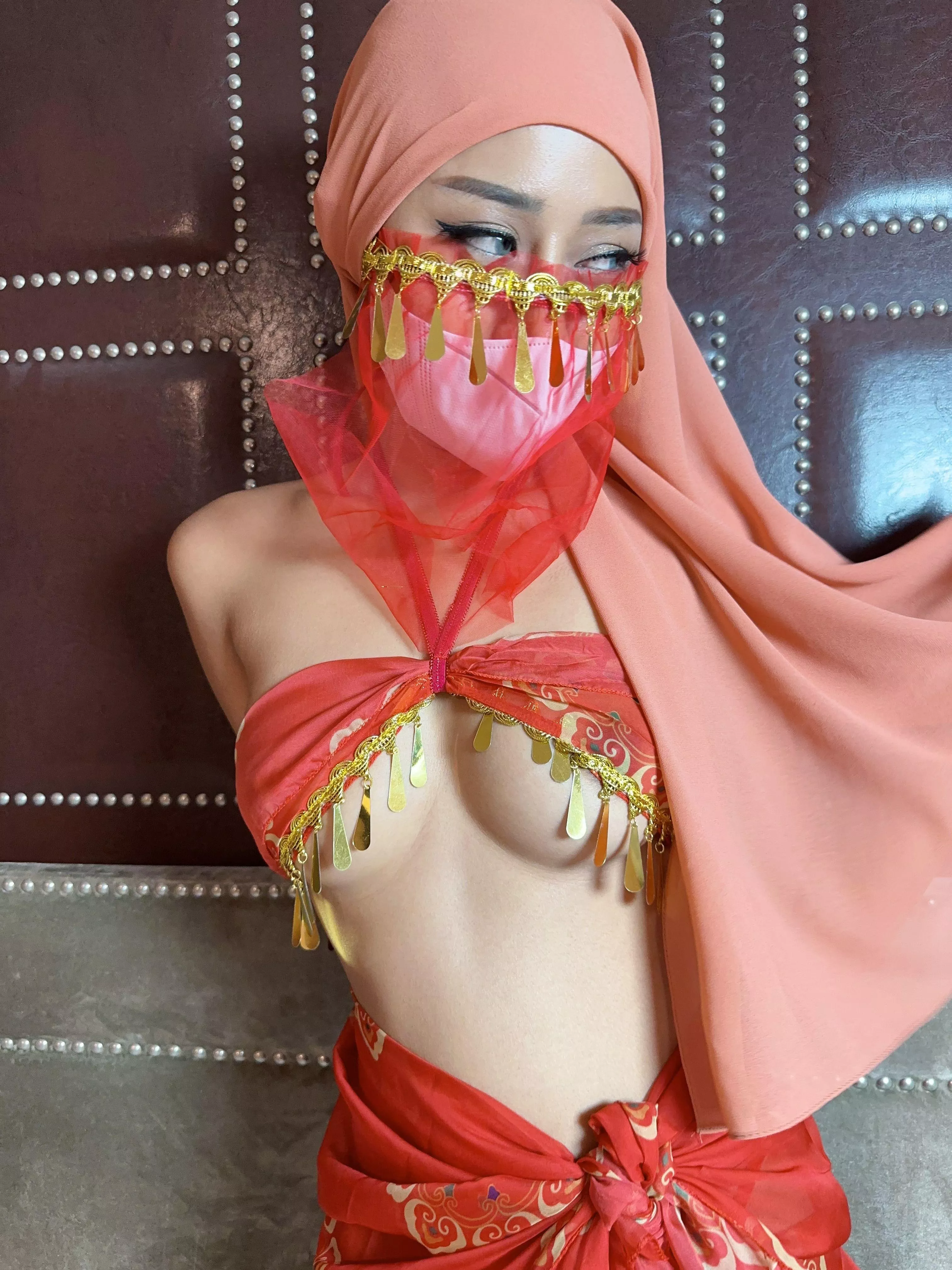 Pretending I didnt see that long hard thing in your pants