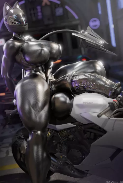 She knows she looks so good!