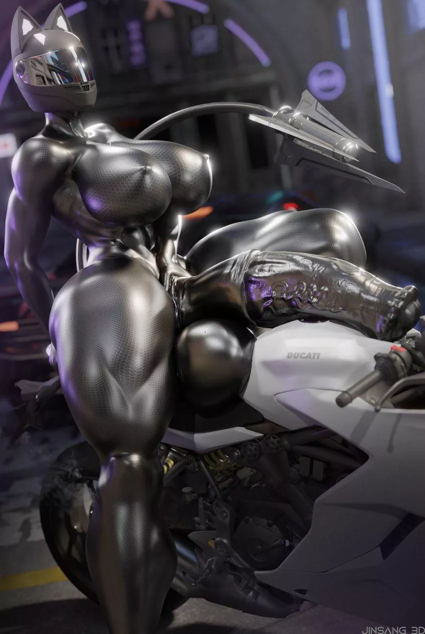 She knows she looks so good!