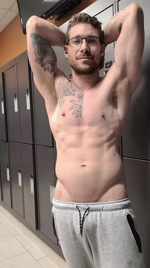 Smelling like another sweaty workout ;)