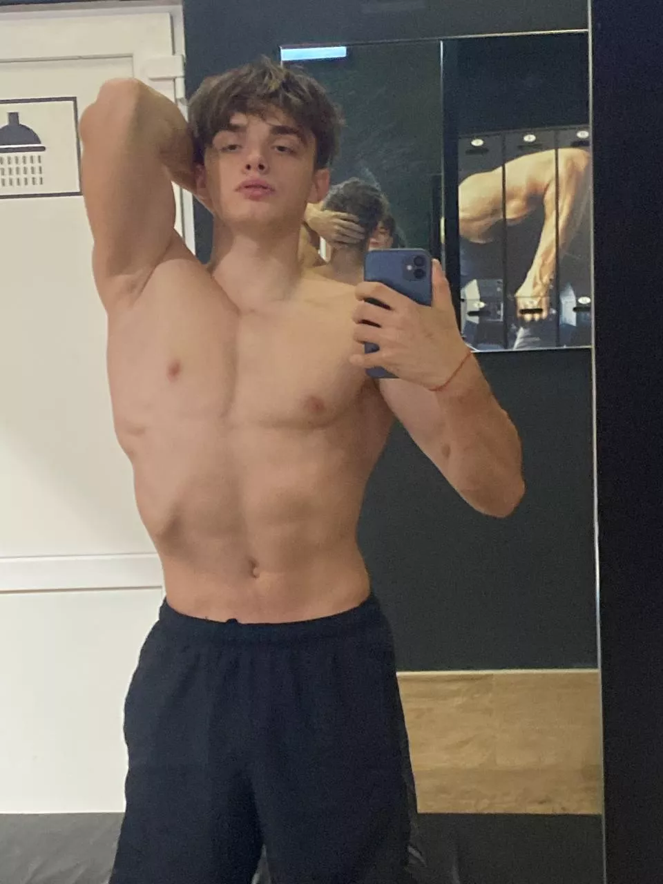 Take those shorts off of me.