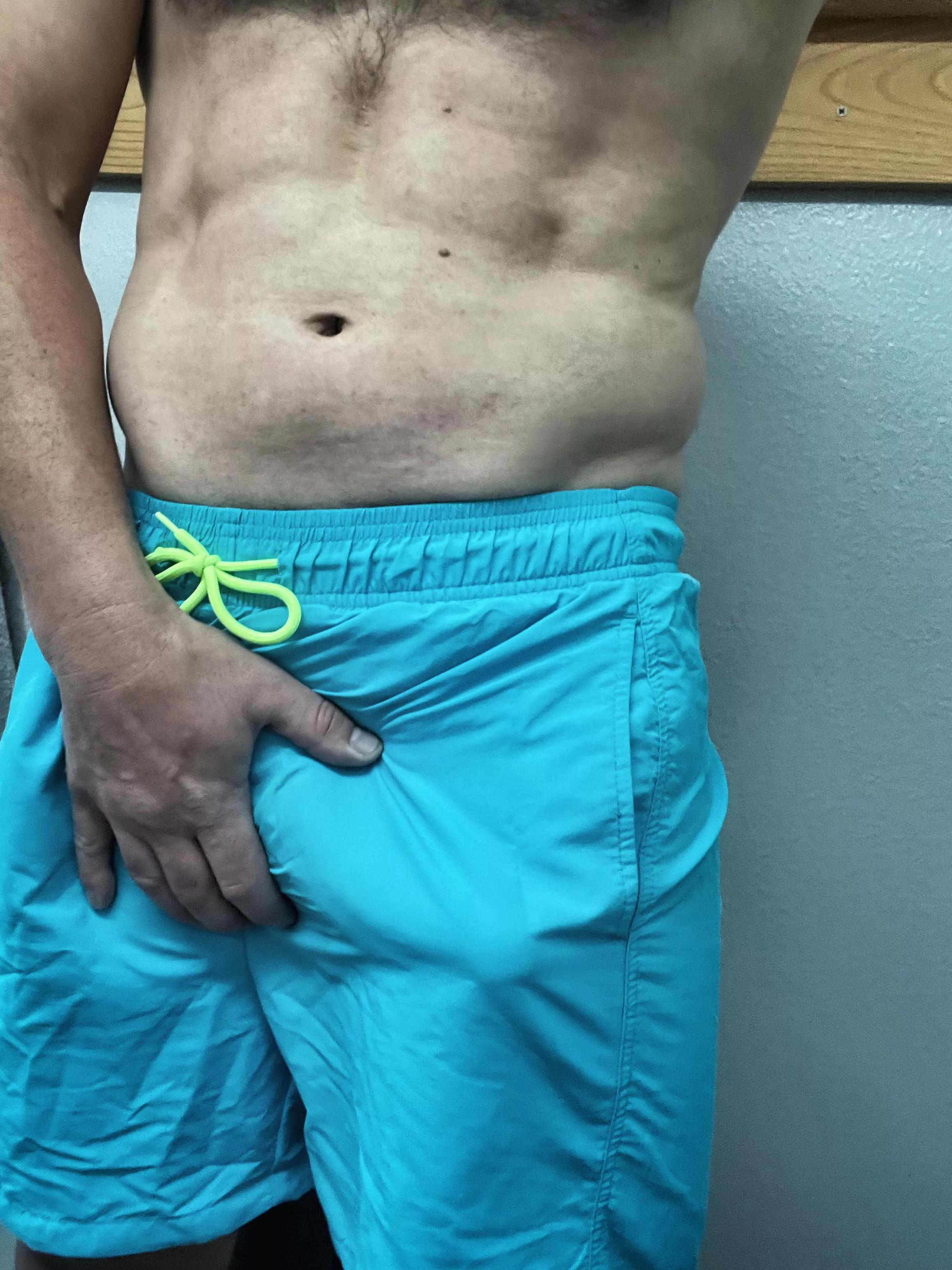 Think it’s a little too revealing for the public pool?