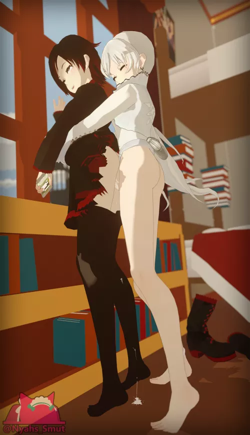 Weiss and Ruby are gonna be late | RWBY | Nyahs_Smut