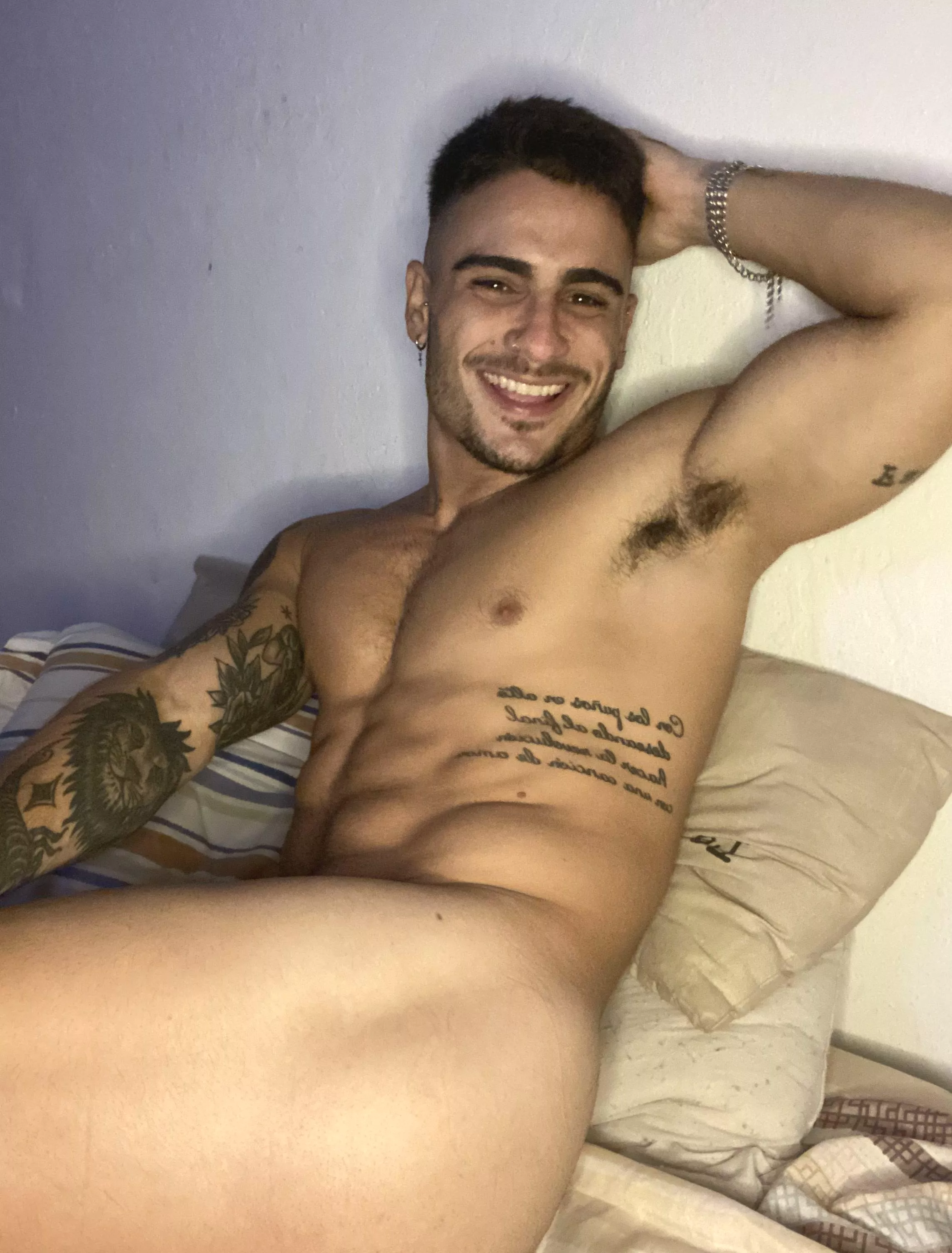 What’s the first thing you think when you see my armpit? 