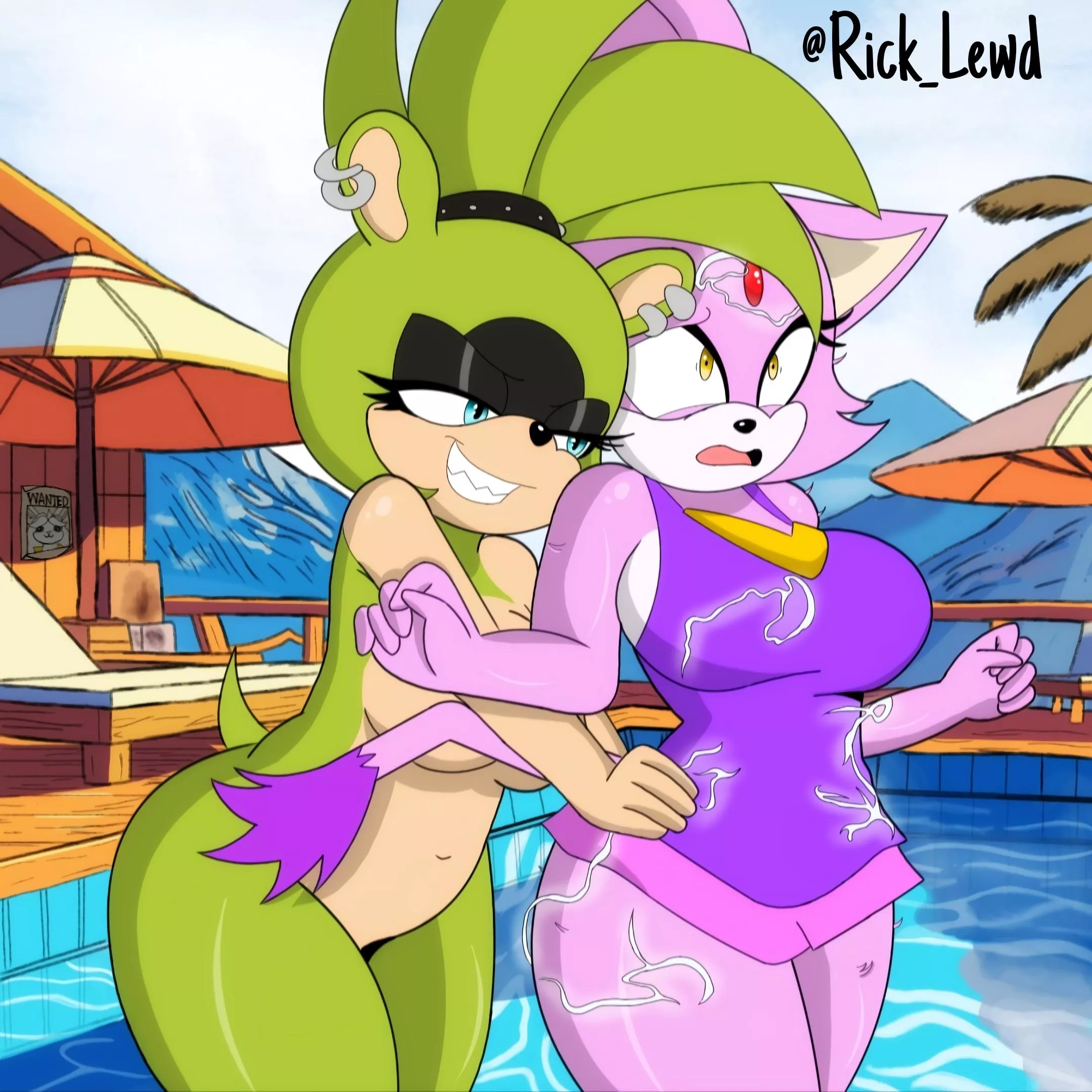 A comission for a guy on Twitter (made by me: Rick_Lewd)
