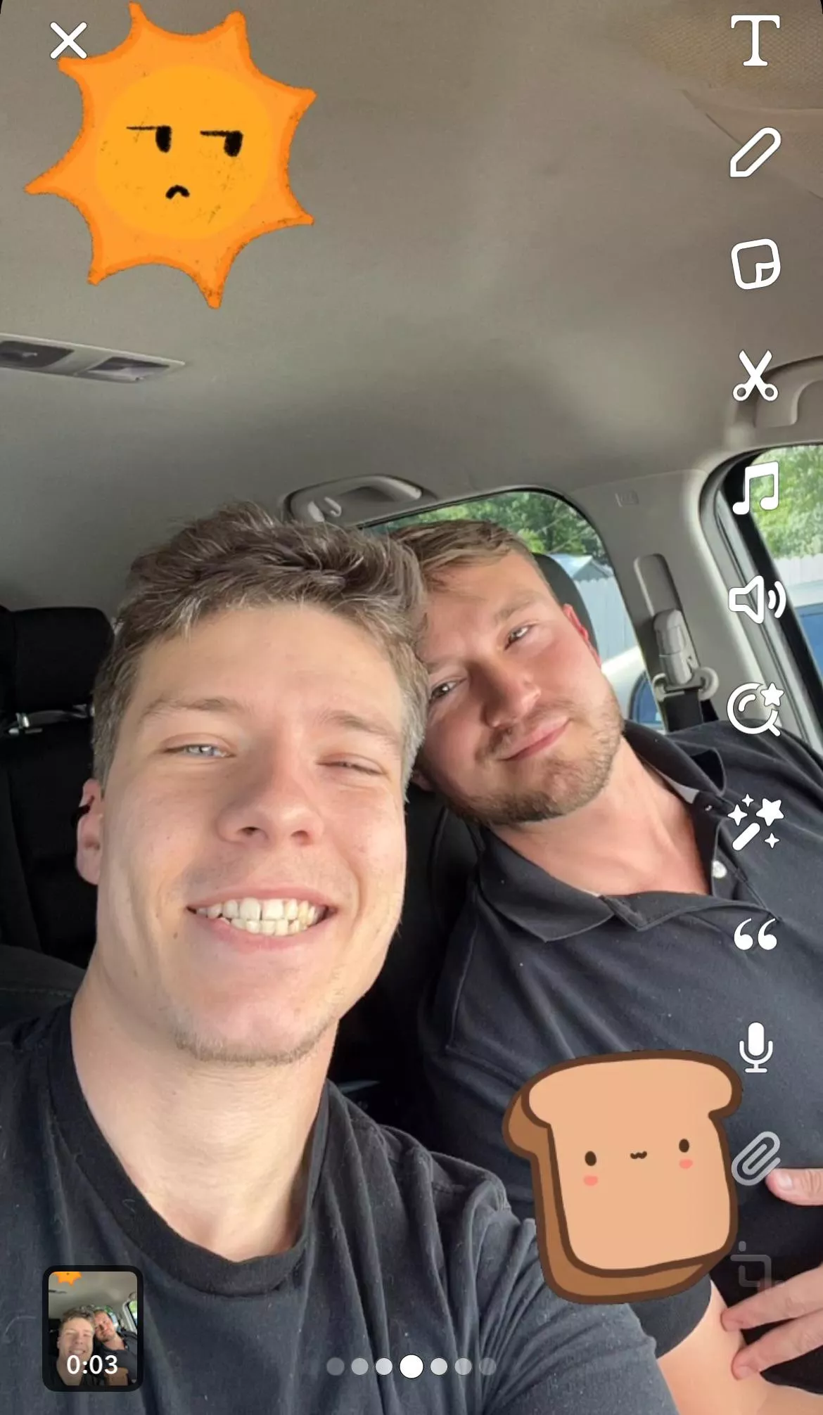 Bad day to wear black 🥵. 👋 from a couple of southern gay dudes.