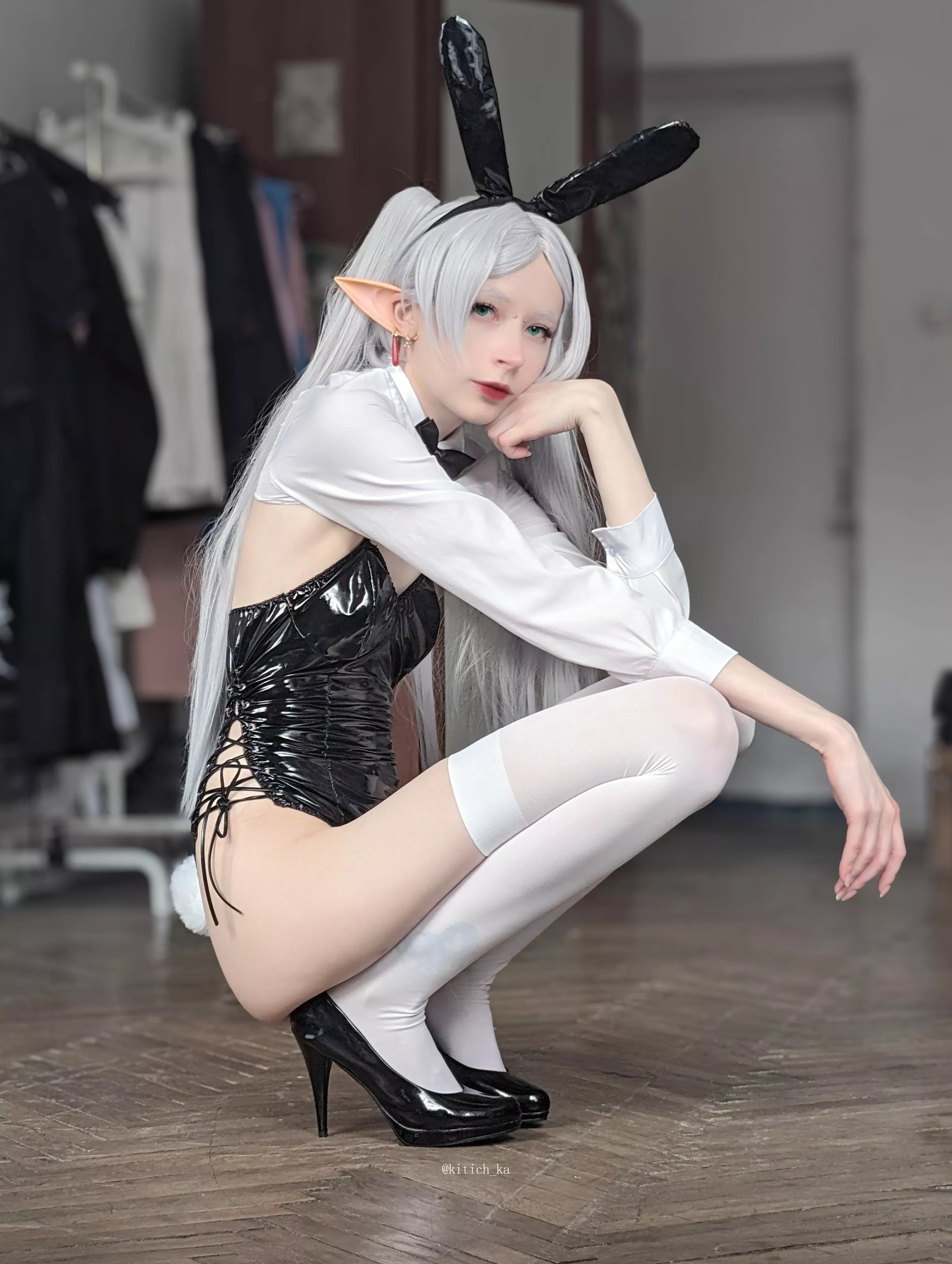 Bunny Suit Frieren cosplay by kitich_ka