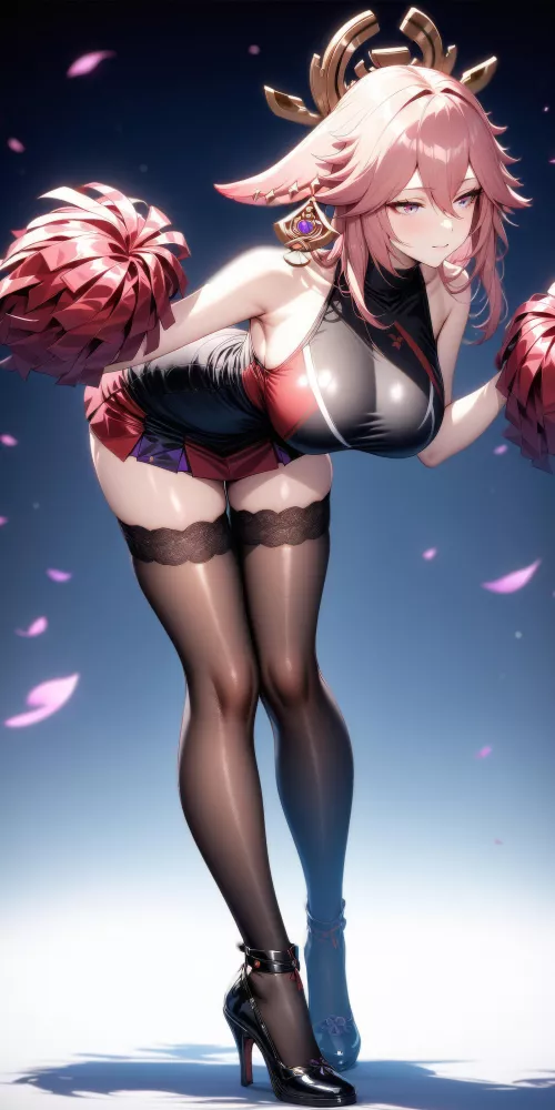 Cheerleader Yae [Genshin Impact]