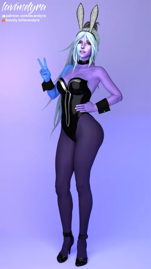 Drow Ranger Bunny (lavandyra)