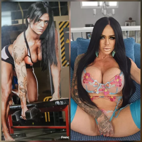 Fitness girl to slutty bimbo 