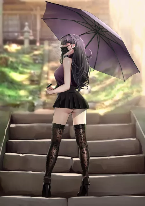 Fresh air at the shrine (Pupi/Rain Prophet) [Original]