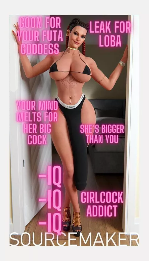 Girlcosk drops your IQ, doesn’t it?