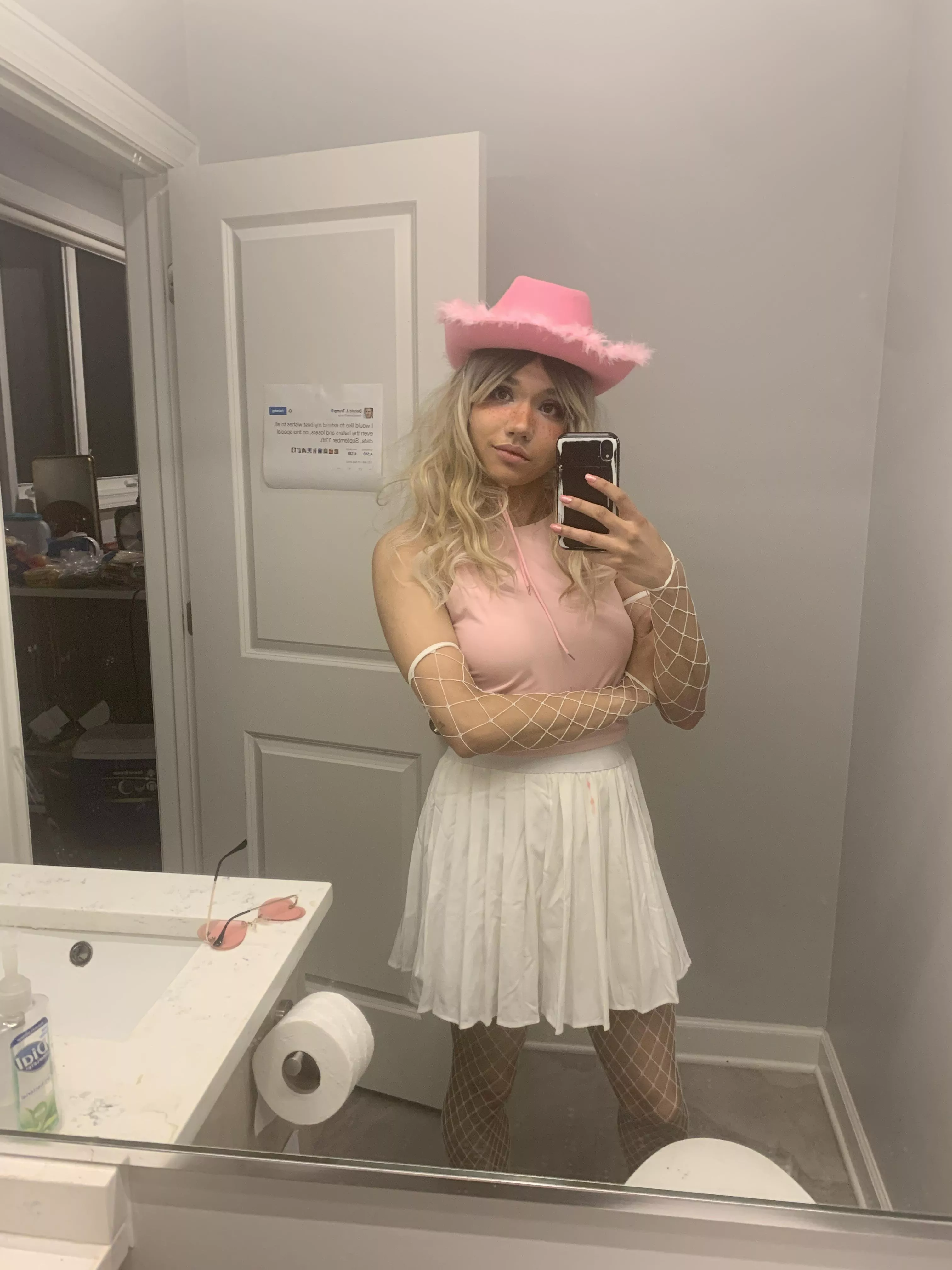 Here’s what I wore to a party yesterday!