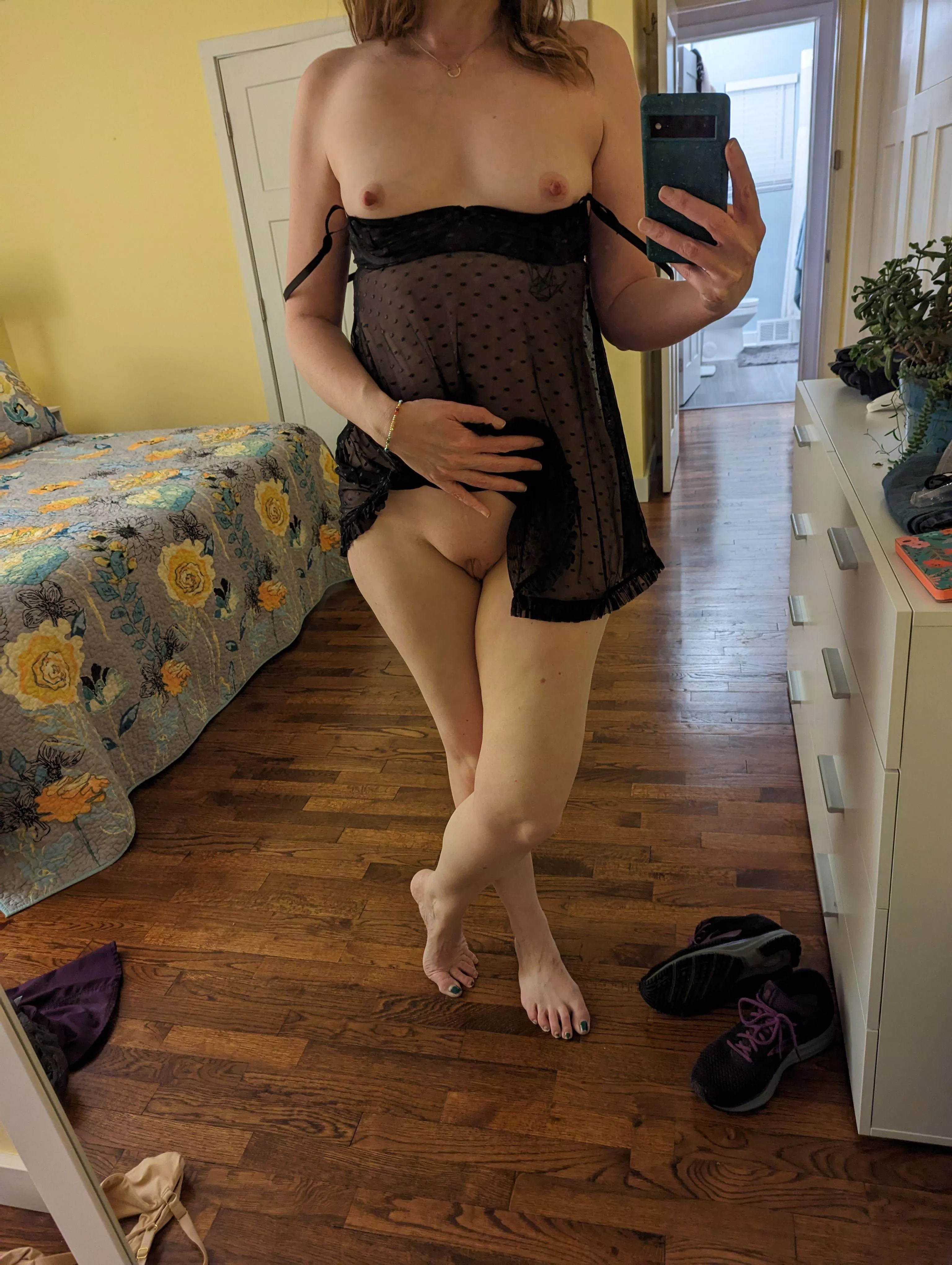 Just a little moundy peek for you. 43 (f)