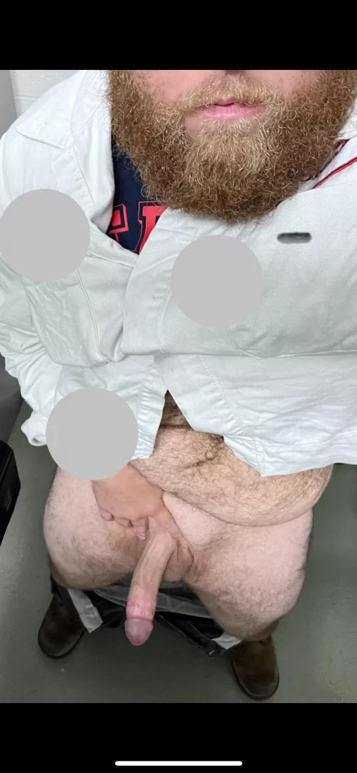 Little hairy, little chubby, but a lot of cock!