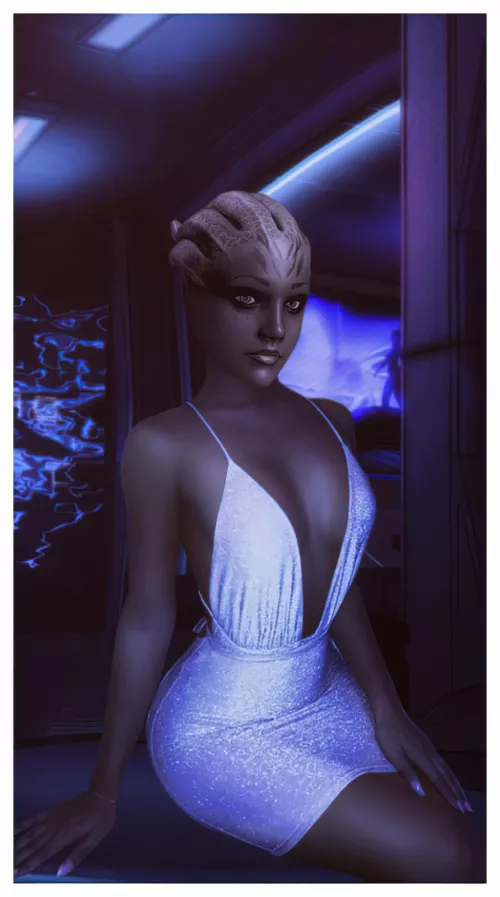 Meet Bonita T'peza. Parents! Asari and hot human ebony mother. (Rastifan)