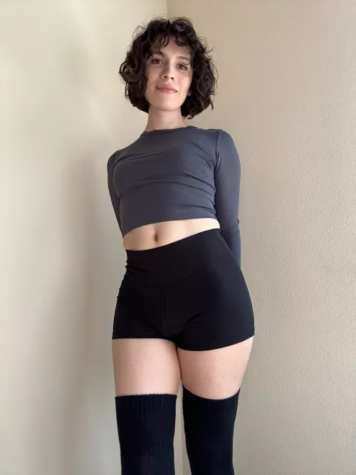 Messy hair, still felt cute :)