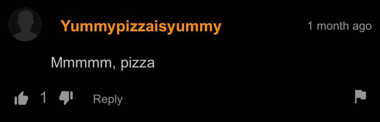 Mmmmm, pizza