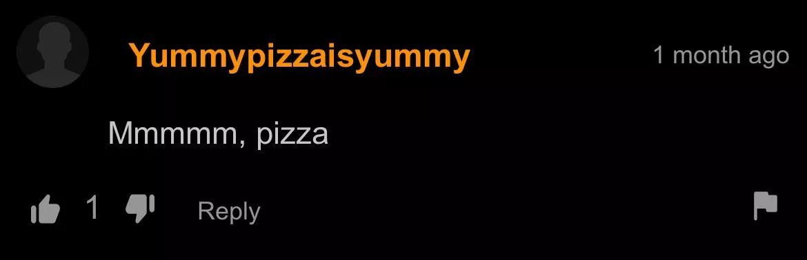 Mmmmm, pizza