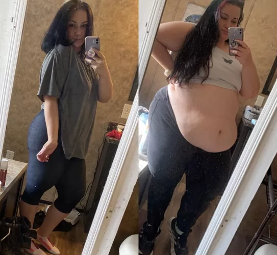 My belly is getting so low 