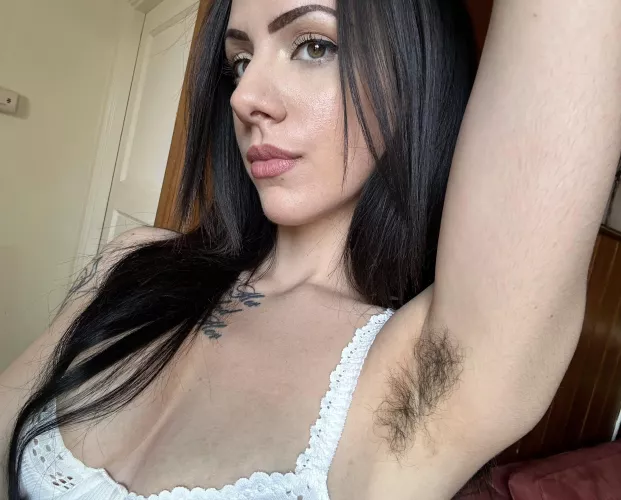 My ex used to say that hairy armpits are masculine. But I’ve never felt more feminine 