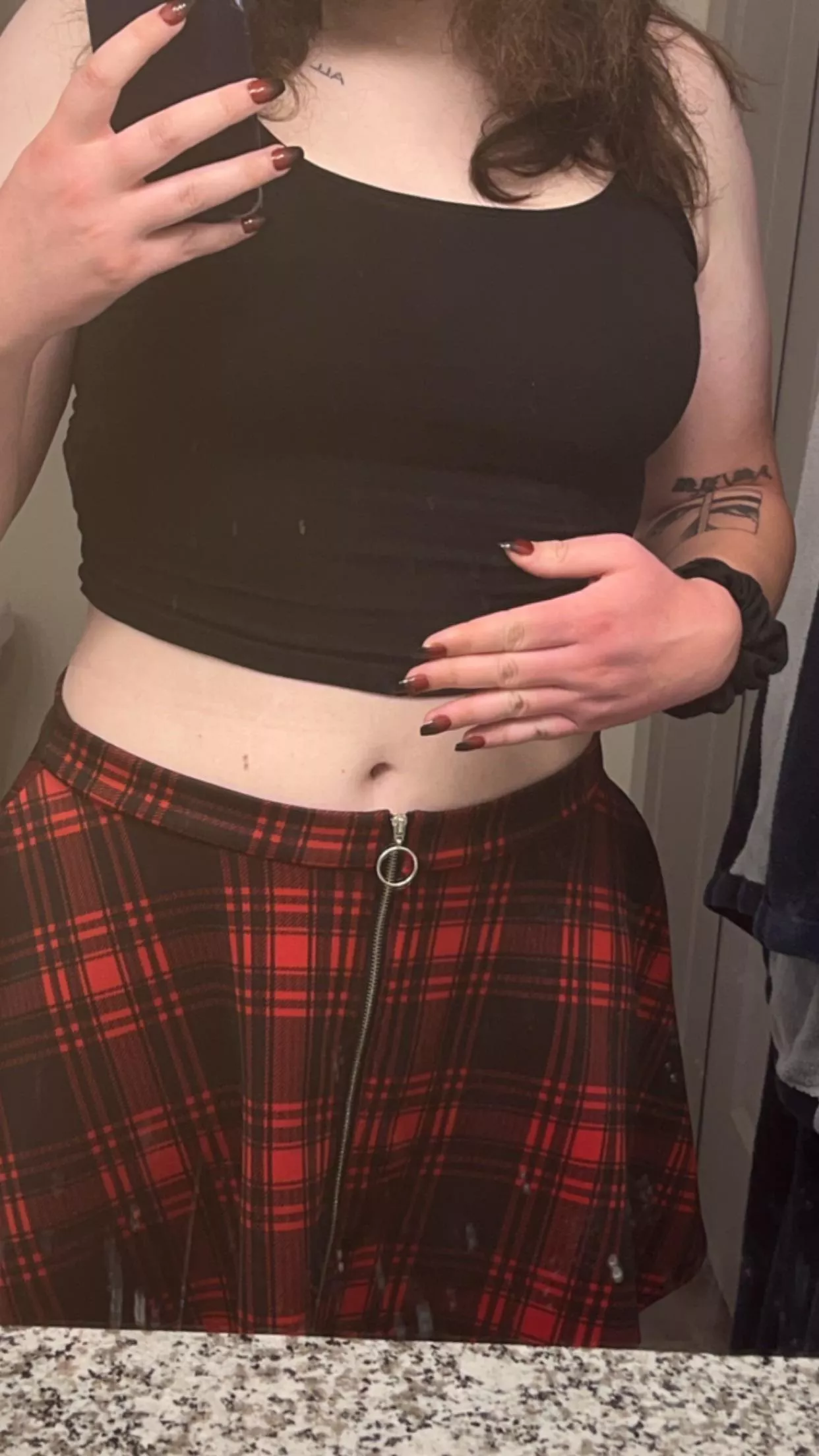 My new nails 🖤🌹