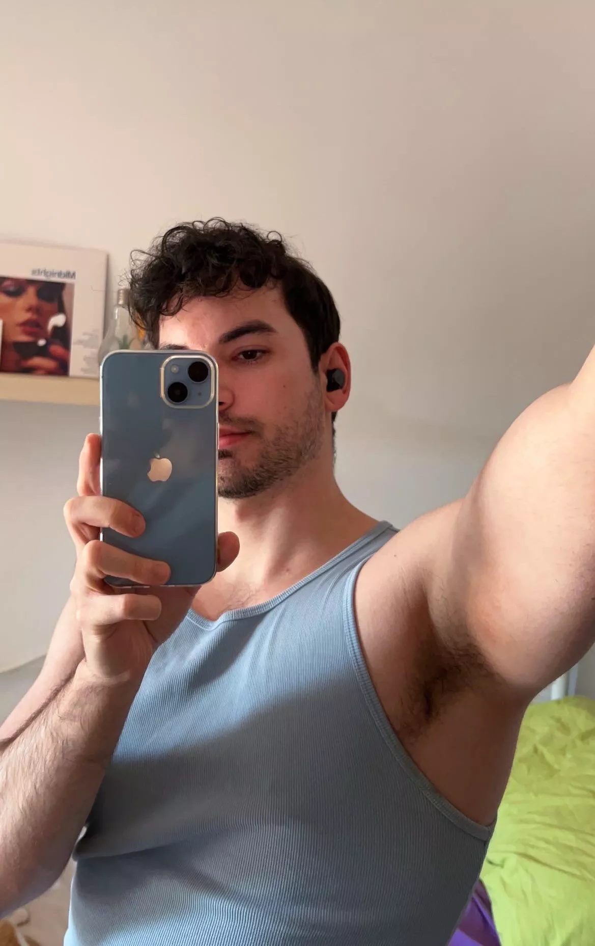 Quick selfie before working out!