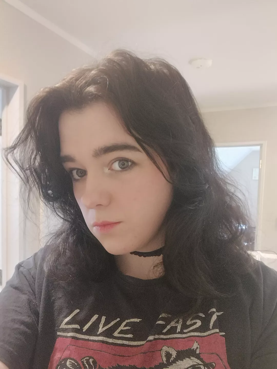 Really starting to get the hang of this makeup stuff. 