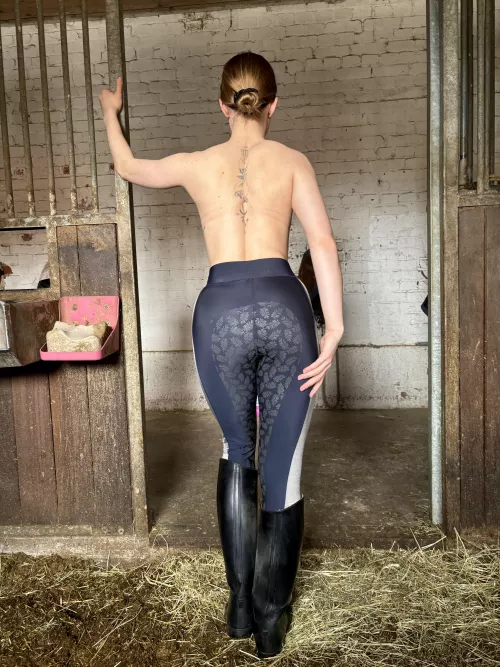 saturday is barn day