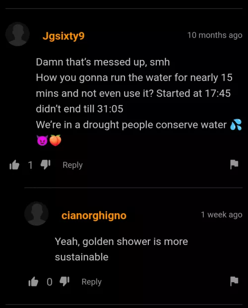 SAVE WATER!!