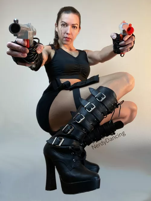 Sexy boots for my Lara Croft cosplay