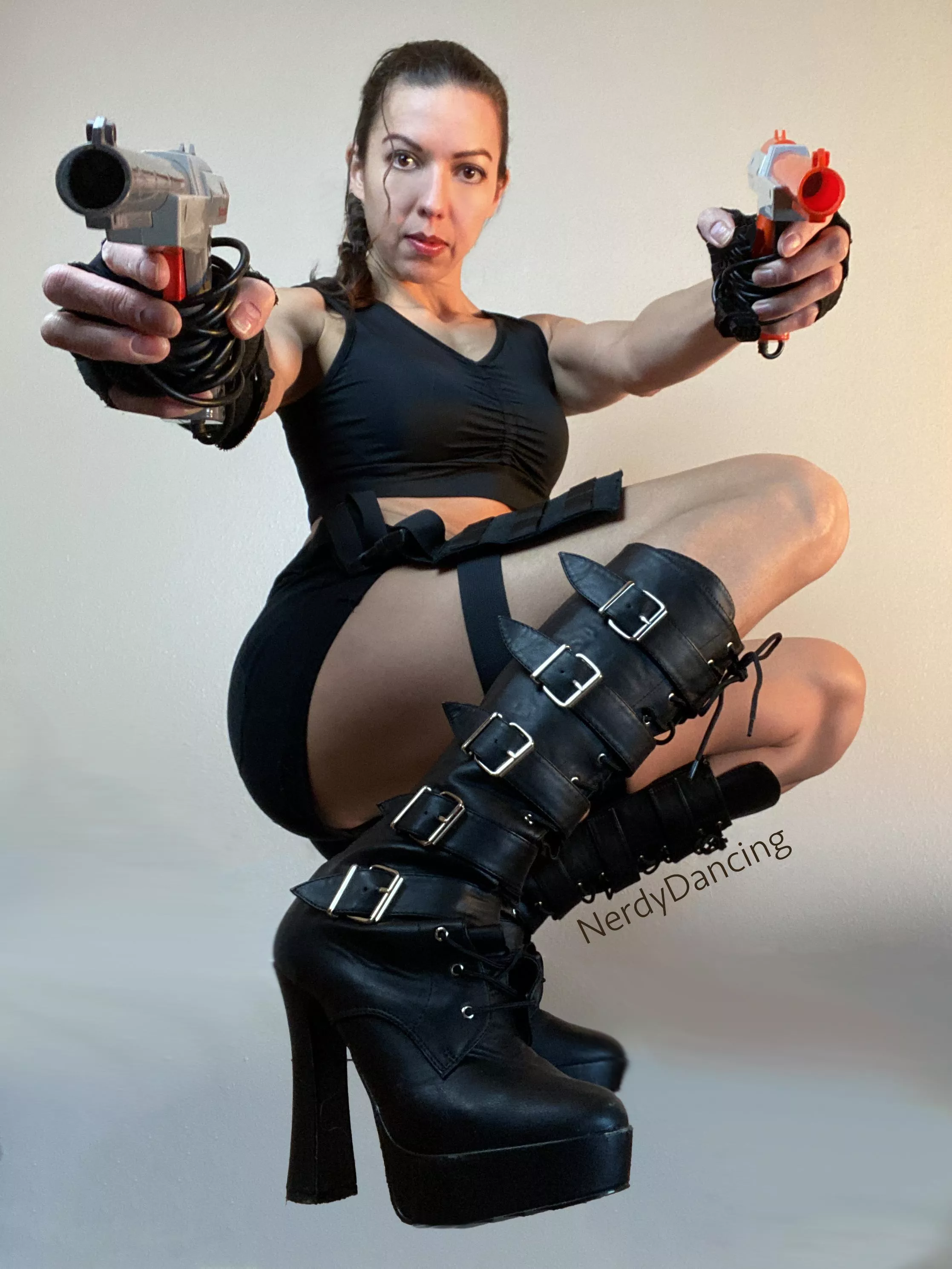 Sexy boots for my Lara Croft cosplay