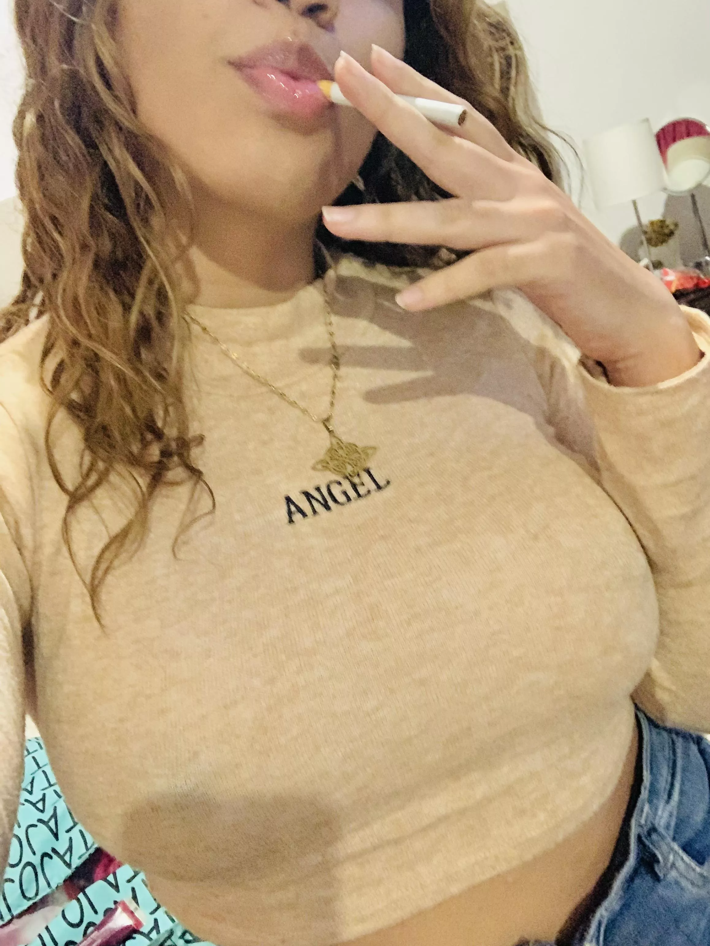 Smoking after dinner…