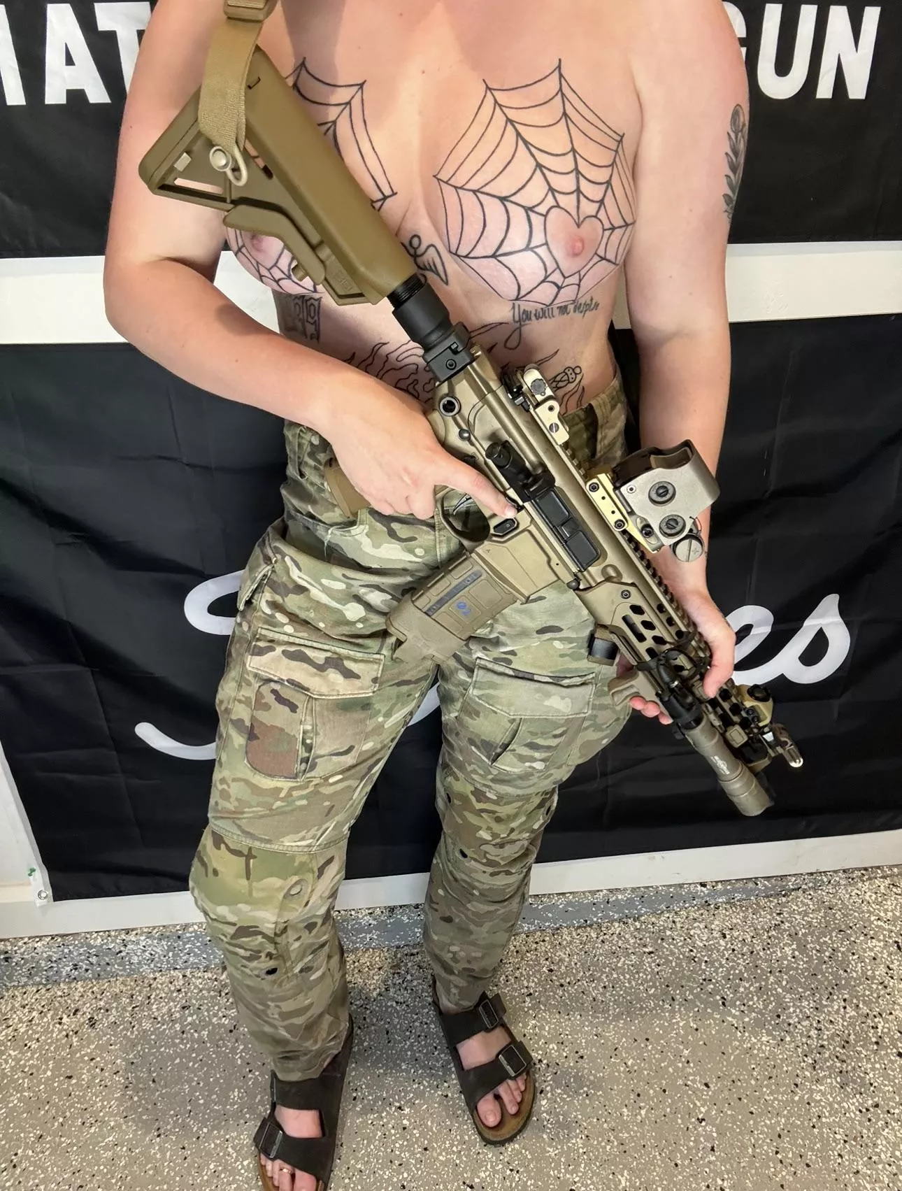 Spear LT and Tactical Birks is the best combo 🇺🇸