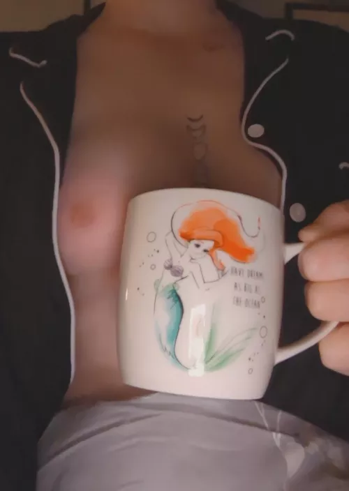 The first sip is the sweetest