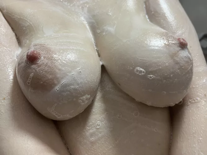 They always go hard when I soap em up