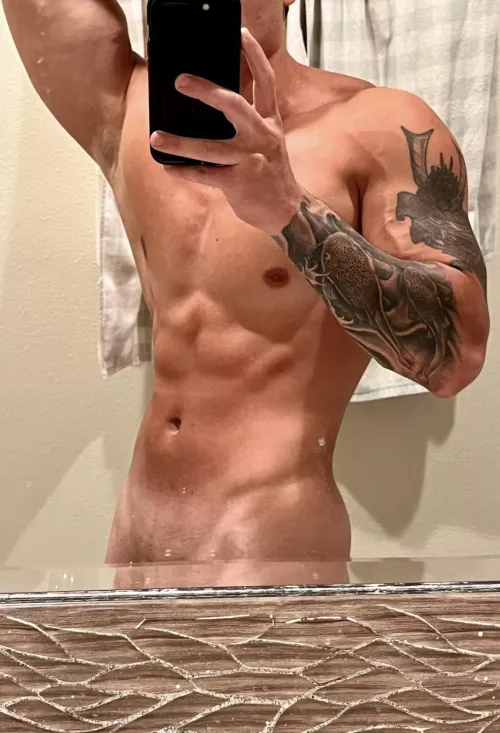 Check out my tats that could use some cute lips on them 🥰💗