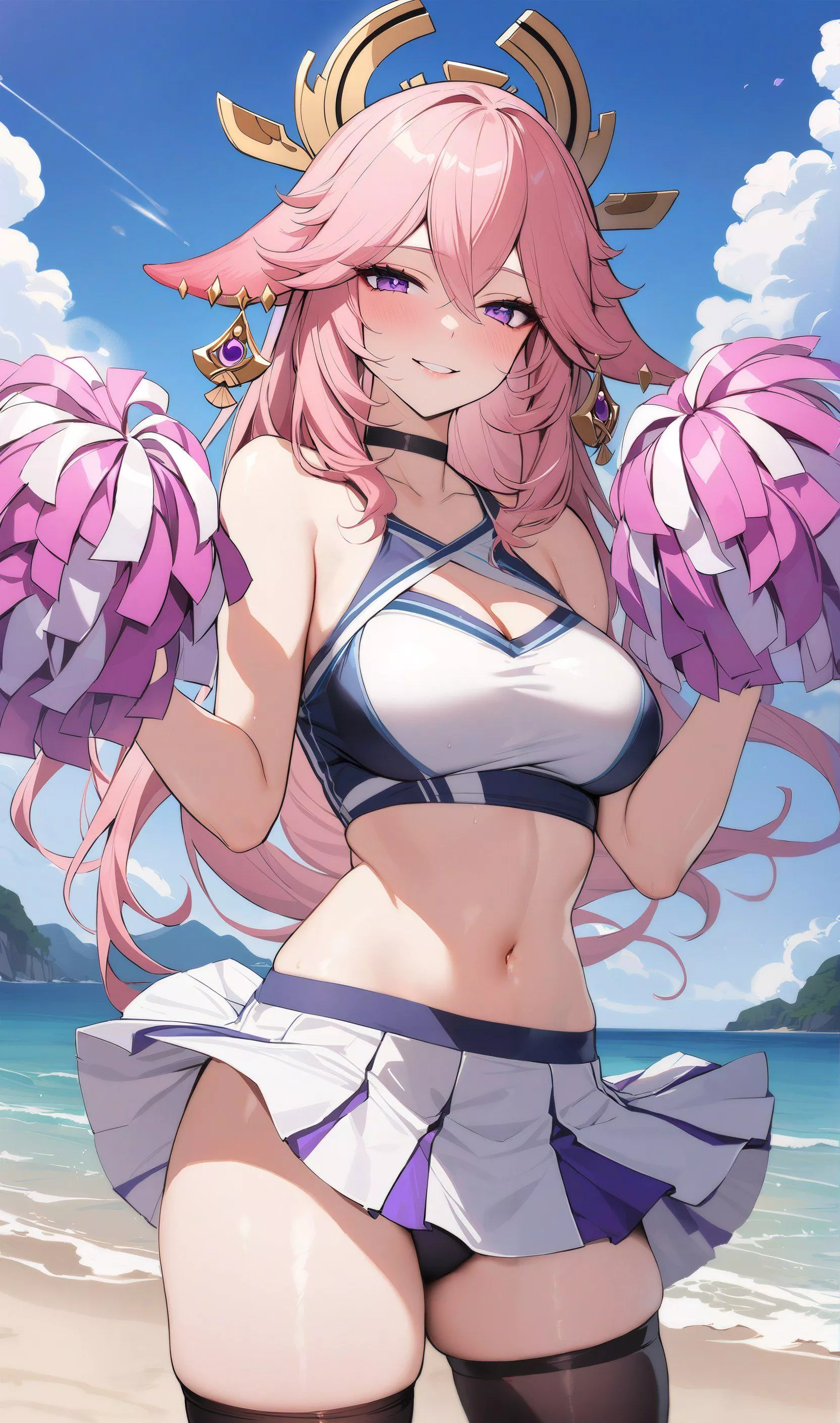 Cheerleader Yae [Genshin Impact]