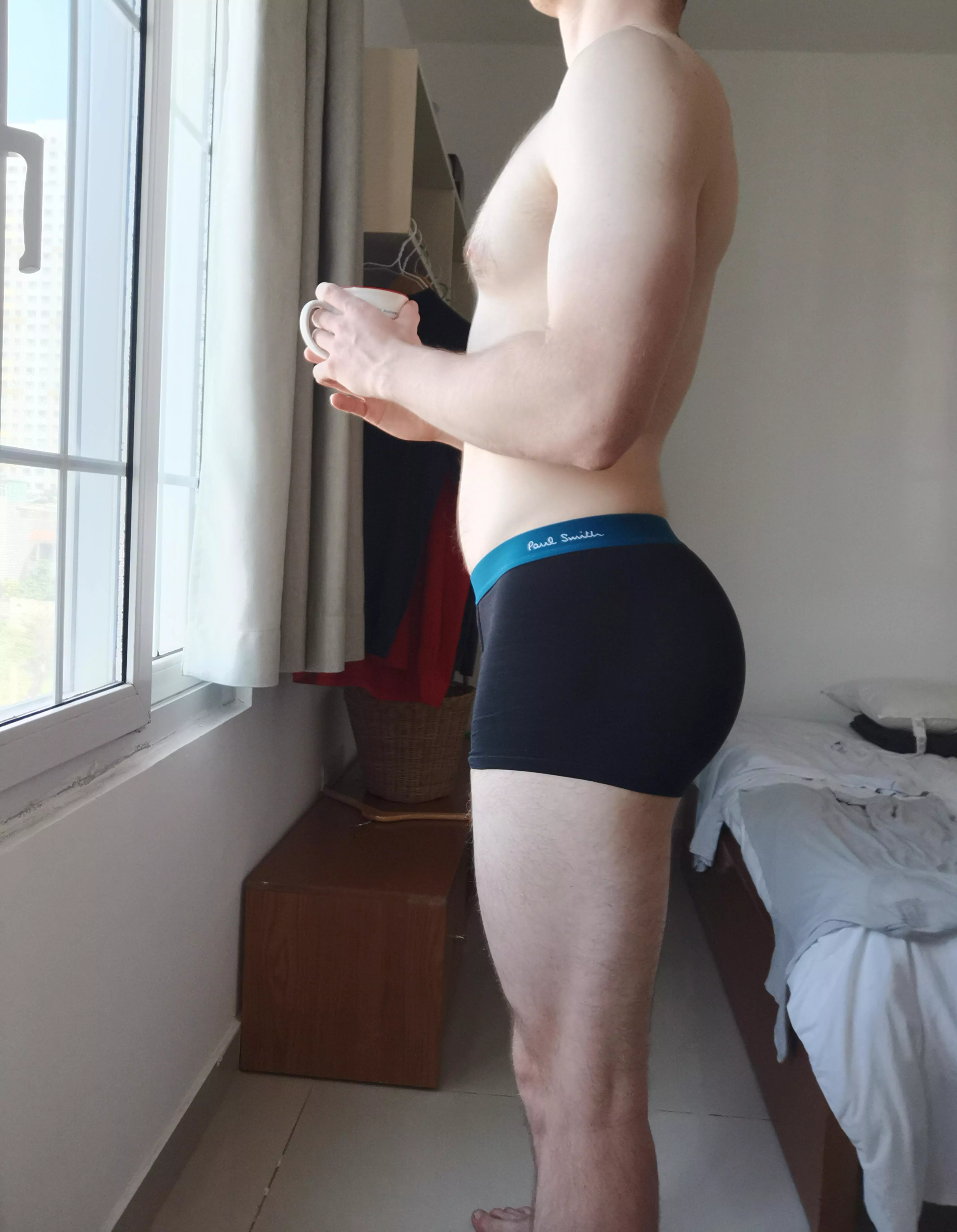 Coffee with a view 🍑🍑