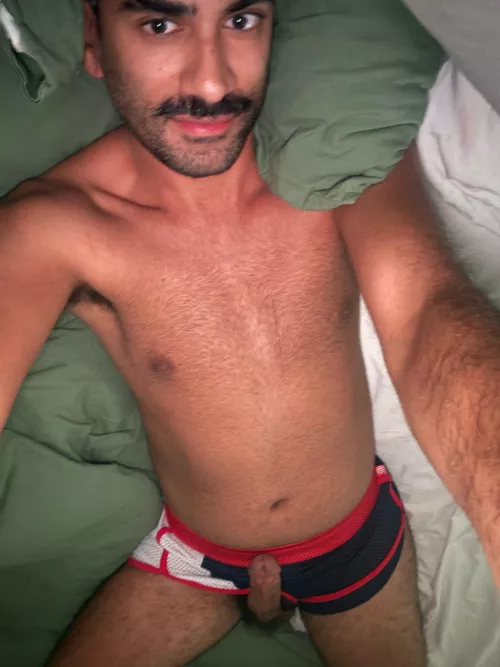 Dick poking out my shorts