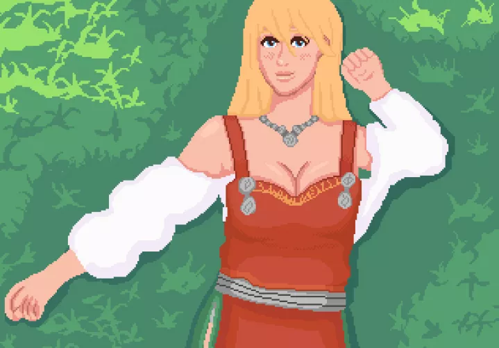 Don't just stand there, undress me please - Nidaros | Check our game, it's free 