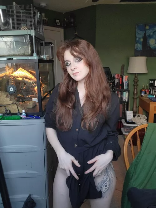 Dresses are fun to play with