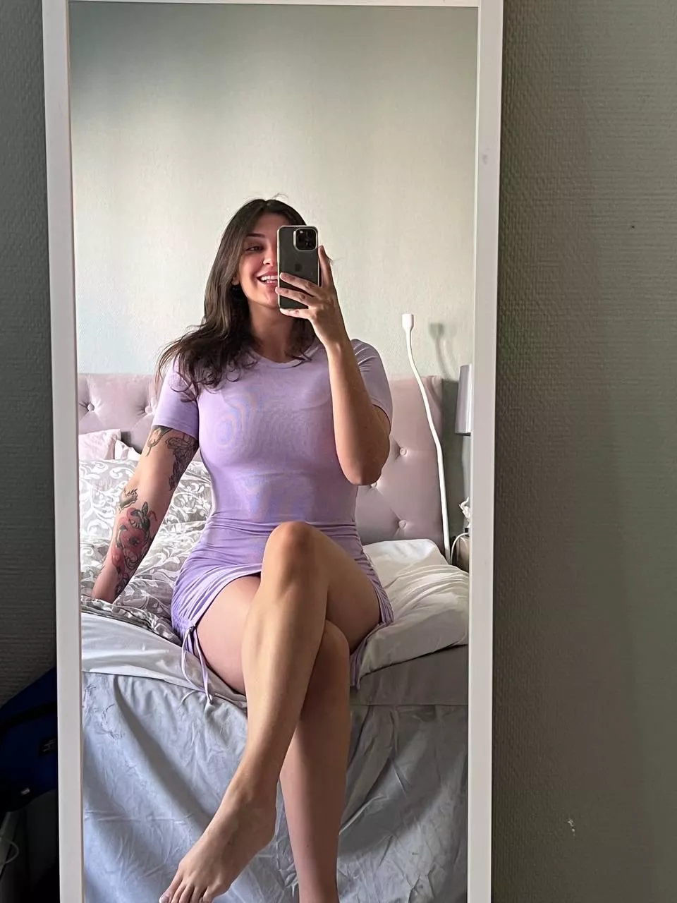 feeling cute and sexy in my new dress