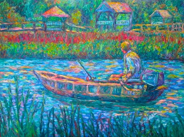 Fisherman at Pawleys Island