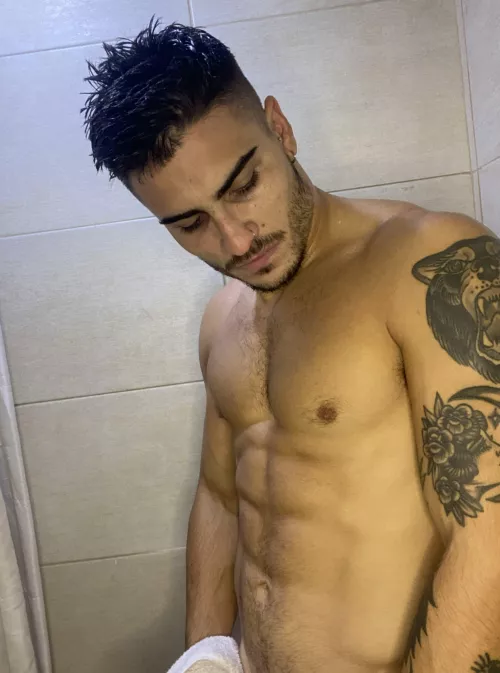 How many of you can handle this muscle and ink combo?