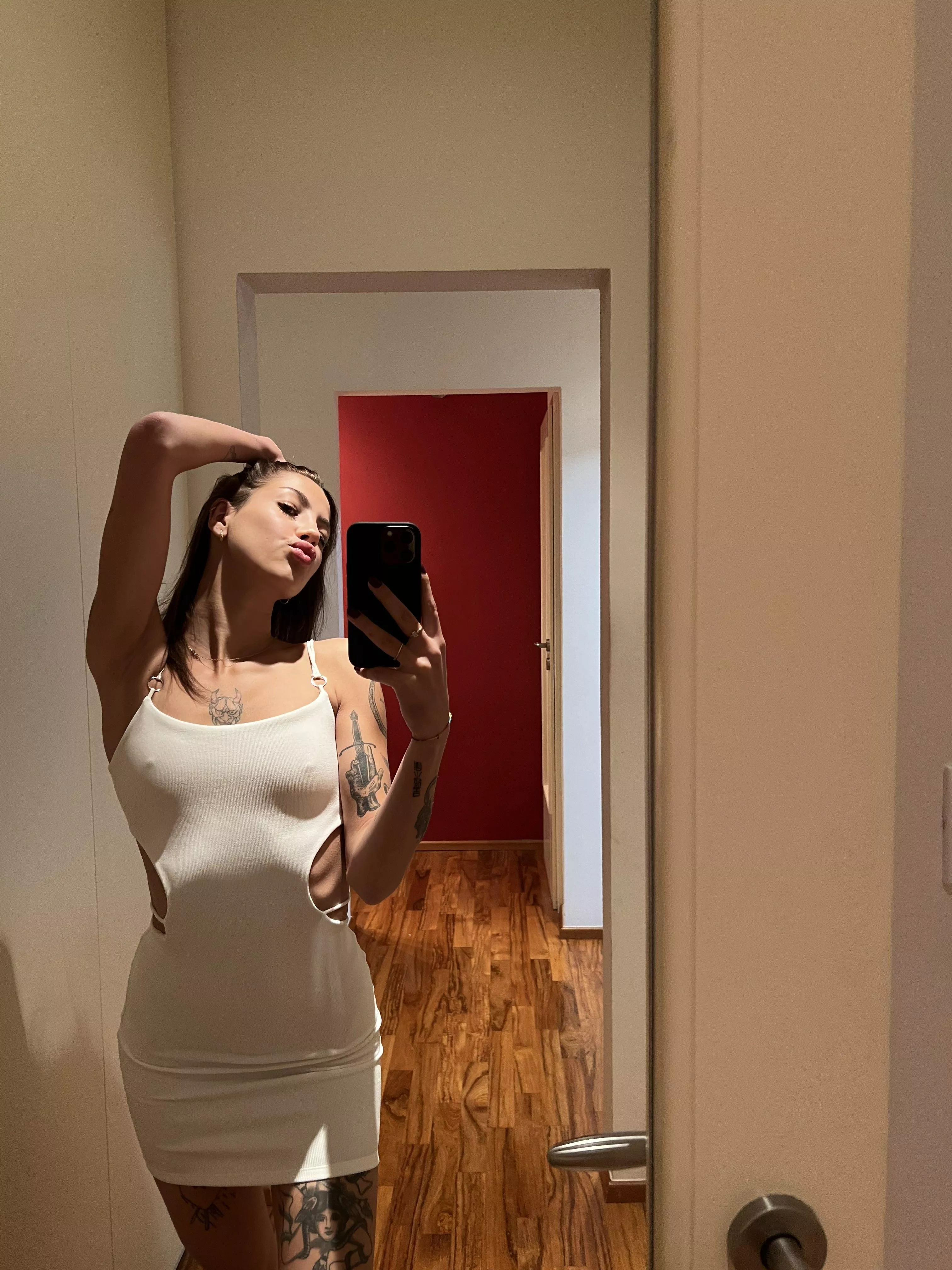 I'm wearing this on our first date, without underwear